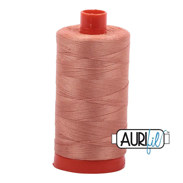 Cotton Thread Peach Aurifil 50wt Large Spool