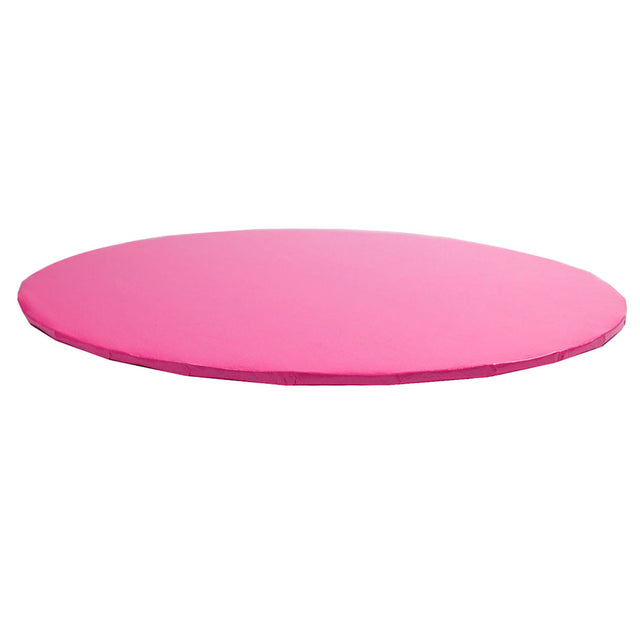 O'Creme Round Pink Cake Drum Board, 10" x 1/4" High, Pack of 10
