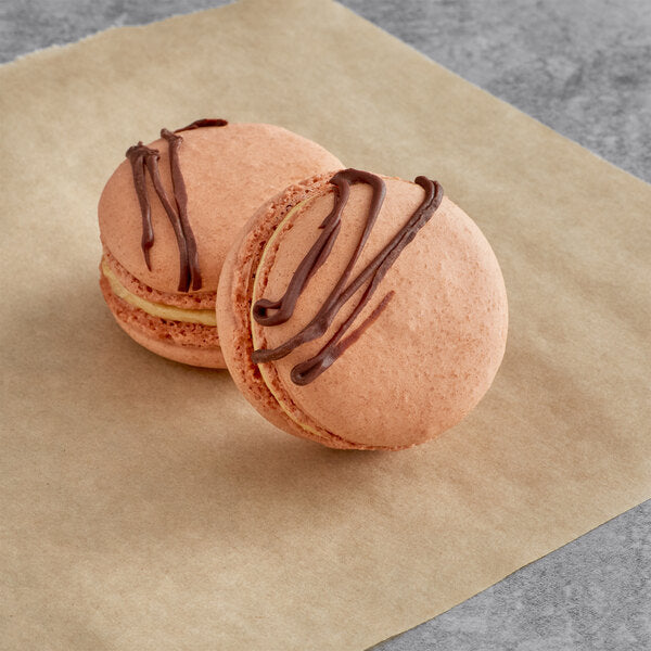 Macaron Centrale Chocolate Peanut Butter Macaron - 50/Pack