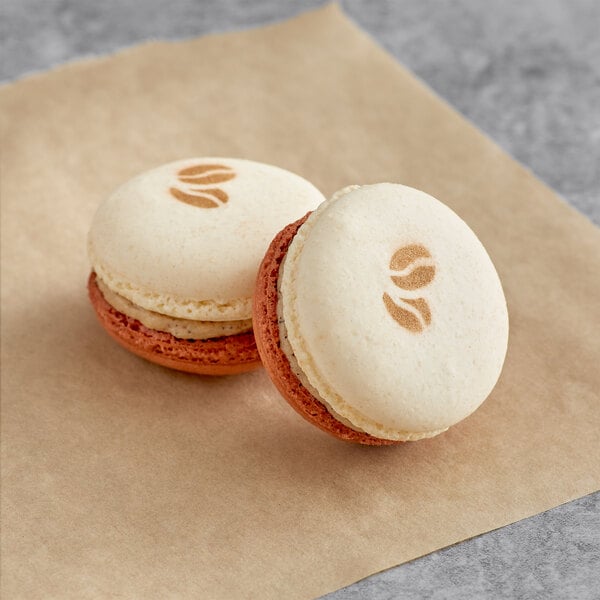 Macaron Centrale Vanilla Latte Macaron - 100/Case