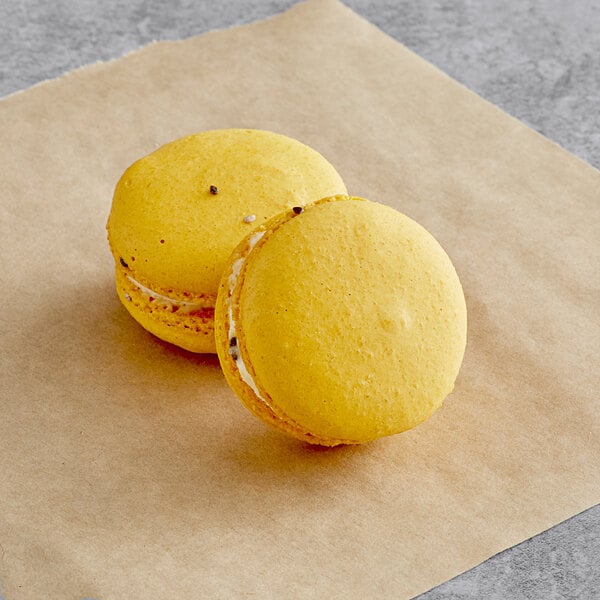 Macaron Centrale Passion Fruit Macaron - 50/Pack