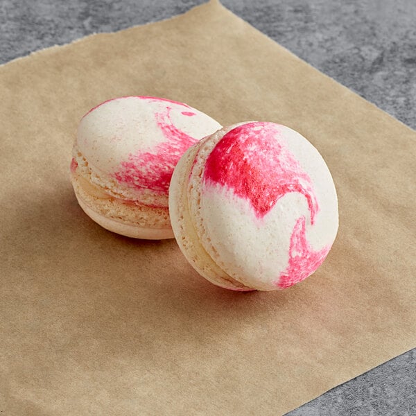 Macaron Centrale Raspberry Cheesecake Macaron - 50/Pack