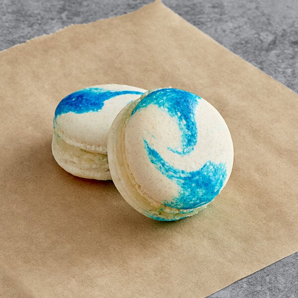 Macaron Centrale Blueberry Cheesecake Macaron - 50/Pack