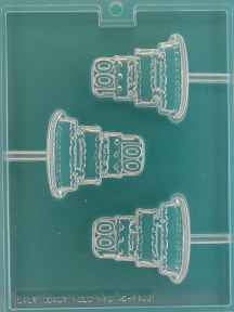 Celebration Cake Pop #100 Chocolate Mold - ECAO1169