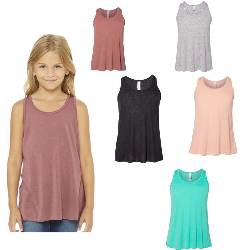 BELLA + CANVAS® Youth Soft Racerback Tank - 8800Y
