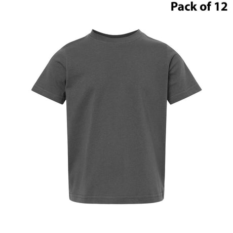 Rabbit Skins® Toddler Fine Jersey Crewneck Short Sleeve Tee - 3321