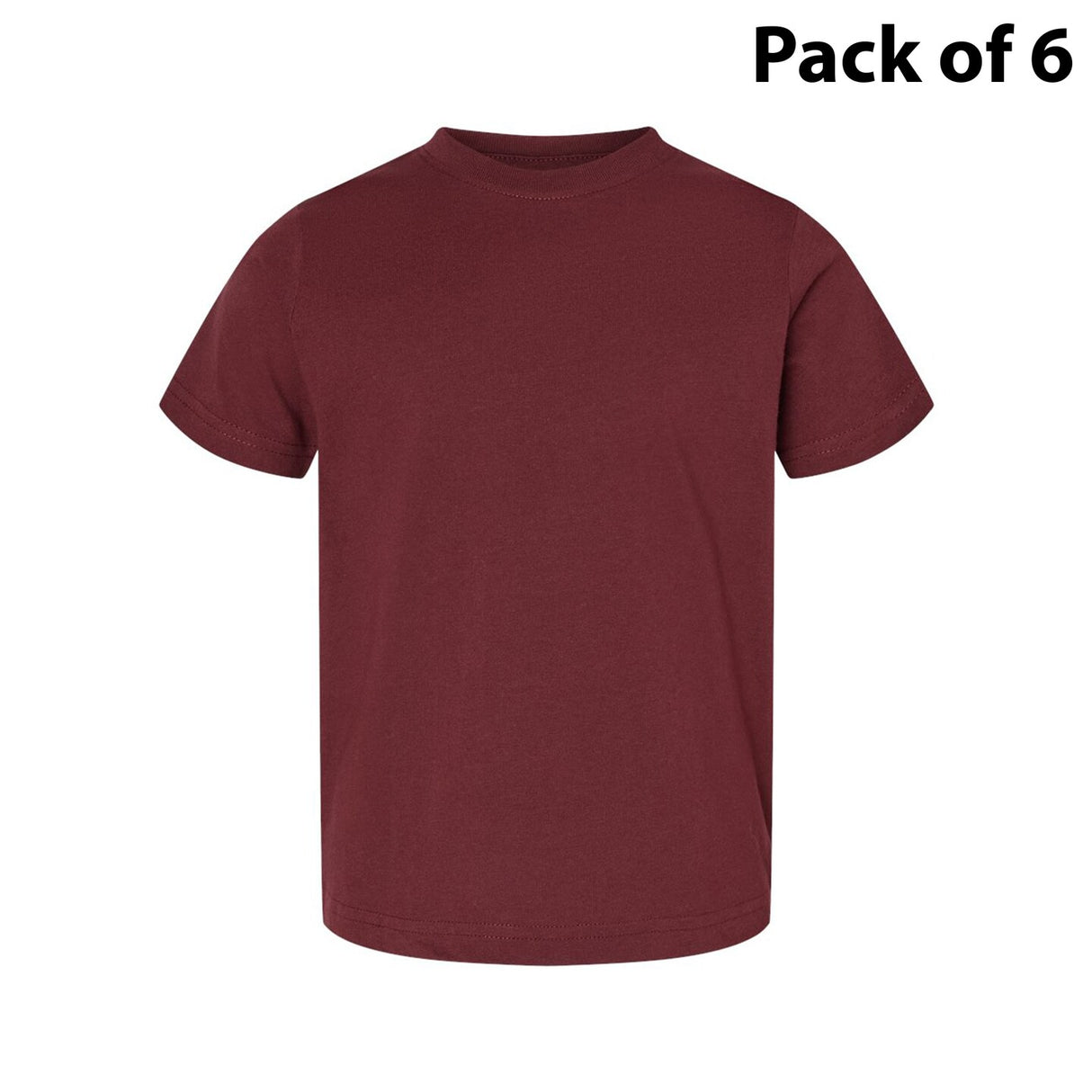 RADYAN® Toddler Fine Jersey Crewneck Short Sleeve Tee - 3321