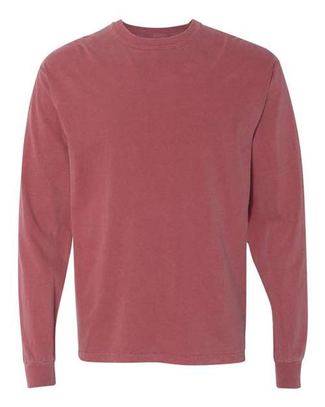Comfort Colors® Garment-Dyed Heavyweight Crewneck Long Sleeve T-Shirt