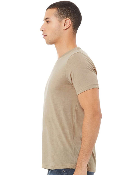 BELLA + CANVASÂ Men's Triblend Crewneck Short Sleeve T-Shirt - Xl