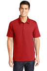 Sport-Tek® PosiCharge Active Textured Collared Short Sleeve Polo