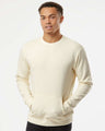 Next Level® Santa Barbara Pocket Crewneck Long Sleeve Sweatshirt