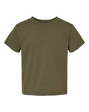 RADYAN® Toddler Cotton Crewneck Short Sleeve Jersey T-Shirt