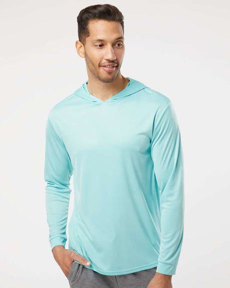 Paragon® Bahama Performance Hooded Long Sleeve T-Shirt