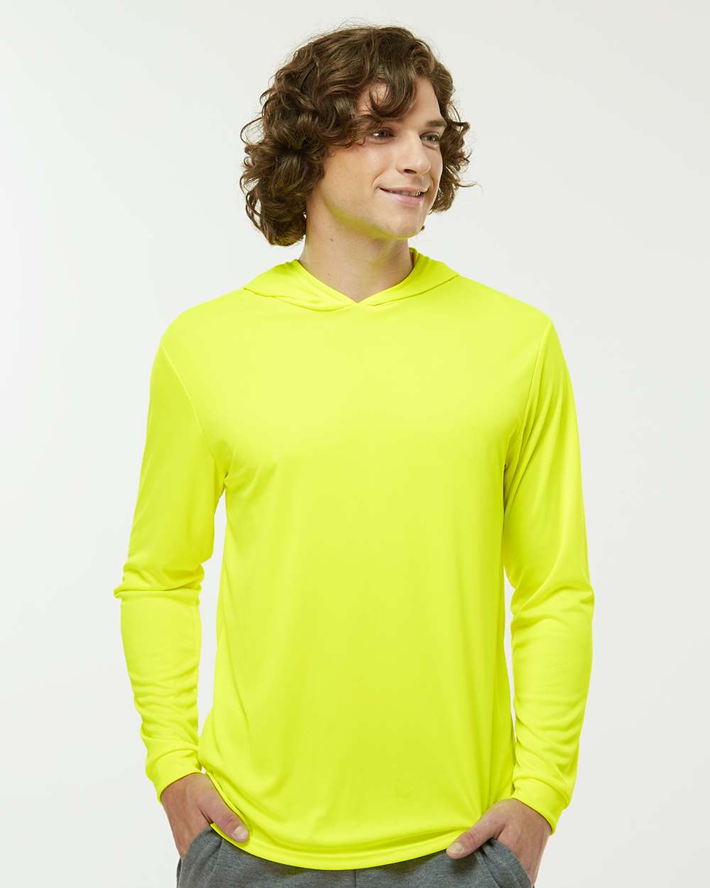 Paragon® Bahama Performance Hooded Long Sleeve T-Shirt