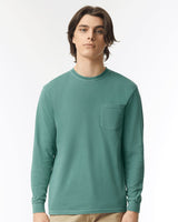 Comfort Colors® Unisex Garment-Dyed Heavyweight Long Sleeve Pocket T-Shirt