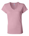 BELLA + CANVAS® Women’s Jersey V-Neck Short Sleeve Tee