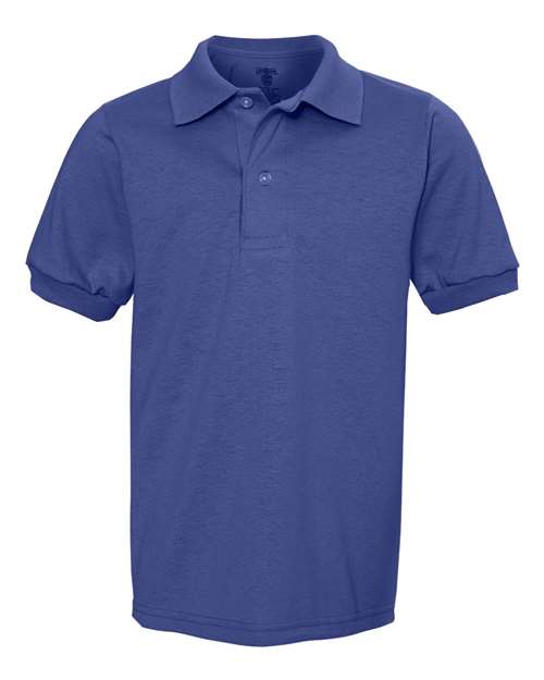 Jerzees® Youth Dri-Power Polo - Comfortable & Sustainable 50/50 Cotton/Polyester