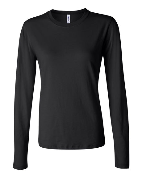 BELLA + CANVAS® Women’s Jersey Crewneck Long Sleeve Tee