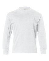 Hanes® Authentic Youth Crew Neck Long Sleeve T-Shirt
