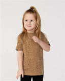 RADYAN® Toddler Fine Crewneck Short Sleeve Jersey Tee