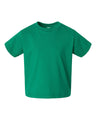 RADYAN® Toddler Cotton Crewneck Short Sleeve Jersey T-Shirt -3301T
