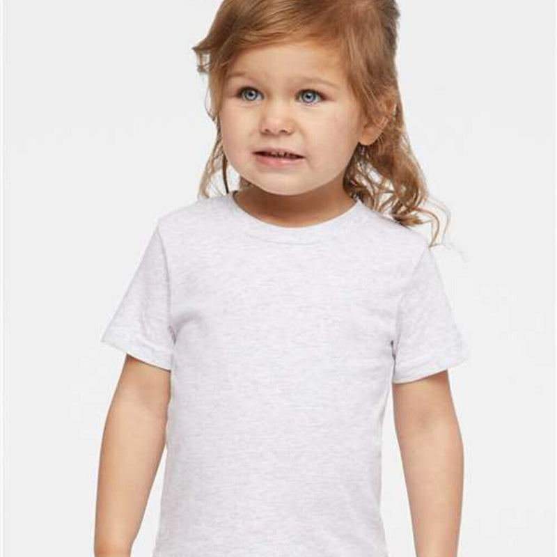 RADYAN® Infant Crew Short Sleeve Cotton Jersey Tee