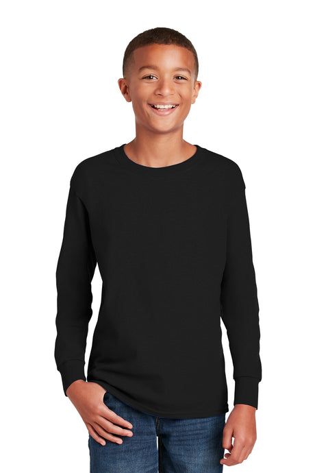 Gildan® Youth Heavy Cotton Long Sleeve Crew-Neck T-Shirt