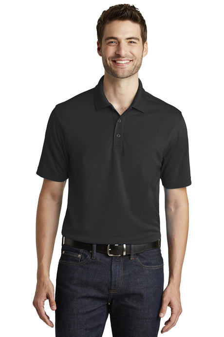 Port Authority® Silk Touch Collared Short Sleeve Polo – Premium 4.6 oz. 100% Polyester Double-Knit Piqué, Lightweight, Breathable, Versatile Work & Casual Shirt