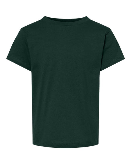 Image 1: Bella Canvas Toddler Jersey Crewneck Short Sleeve TeeImage 2: Soft short sleeve toddler jersey shirtImage 3: Comfortable kids crewneck t-shirtImage 4: Blank toddler tee for custom designsImage 5: Lightweight Bella Canvas children's apparelImage 6: Premium toddler cotton shirt
