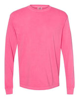 Comfort Colors® Garment-Dyed Heavyweight Crewneck Long Sleeve T-Shirt