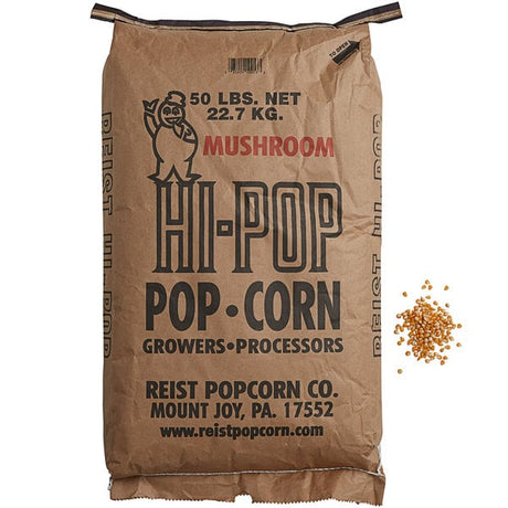Reist HI-POP Mushroom Popcorn Kernels 50 lb.