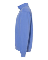 Comfort Colors® Garment-Dyed Quarter Zip Long Sleeve Sweatshirt