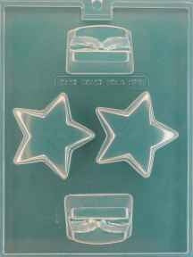 Star Award with Stand Chocolate Mold - 60AO-1304