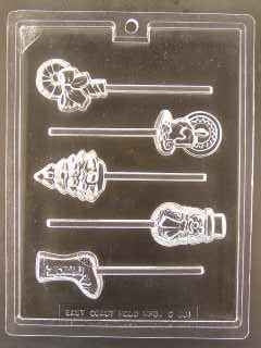 Christmas Assortment Pop Chocolate Mold - ECC681