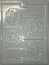 Seasons Greetings Chocolate Pop Mold