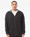 BELLA + CANVAS® Sponge Fleece DTM Full Zip Hoodie