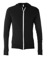 BELLA + CANVAS® Triblend Lightweight Full Zip Hooded