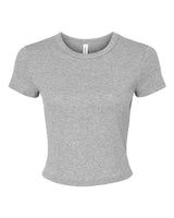 BELLA + CANVAS® Women's Micro Rib Short Sleeve Baby Tee