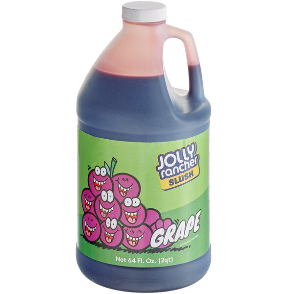 Jolly Rancher 1/2 Gallon Grape Slushy 5:1 Concentrate - 6/Case