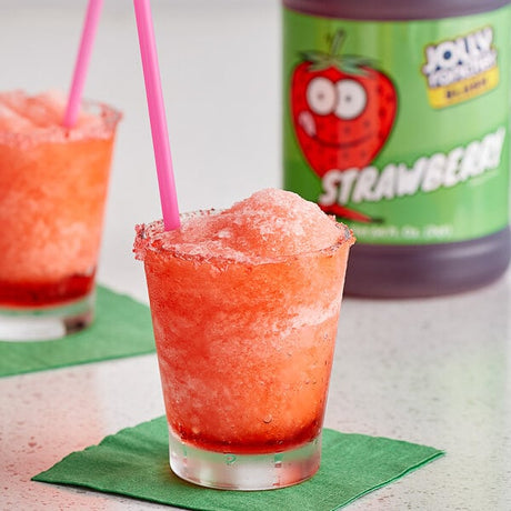 Jolly Rancher 1/2 Gallon Strawberry Slushy 5:1 Concentrate - 6/Case
