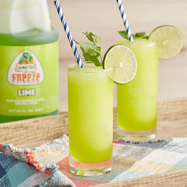 Jarritos® 1/2 Gallon Lime Slushy 5:1 Concentrate - 6/Case