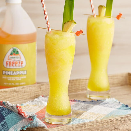 Jarritos® 1/2 Gallon Pineapple Slushy 5:1 Concentrate - 6/Case