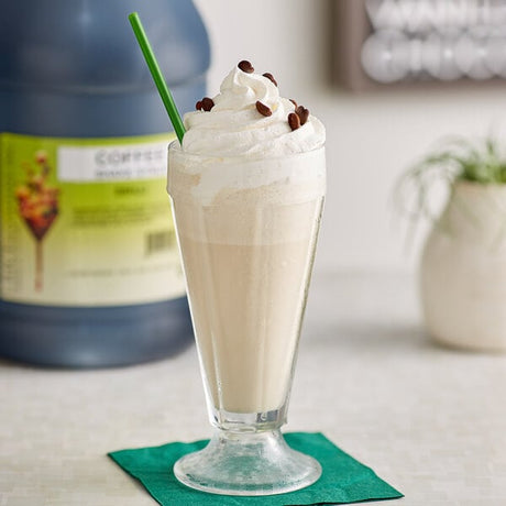 I. Rice Coffee Milkshake Base Syrup 1 Gallon - 4/Case