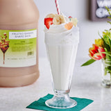I. Rice Banana Milkshake Base Syrup 1 Gallon - 4/Case
