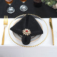 Crinkle Scuba Dinner Napkin Sample