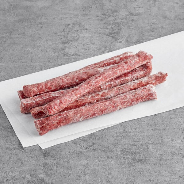 Shaffer Venison Farms Smoked Venison Sausage 1 lb. - 10/Case