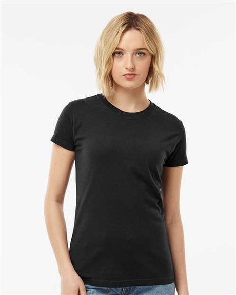 Tultex® Women's Fine Jersey Slim Fit Crew Neck Short Sleeve T-Shirt