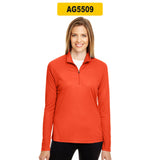 Augusta Sportswear® Ladies Wicking Fleece Quarter-Zip Pullover