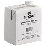 Tractor Beverage Co. Organic Unsweet Tea Beverage 8.5:1 Concentrate 32 fl. oz. - 12/Case