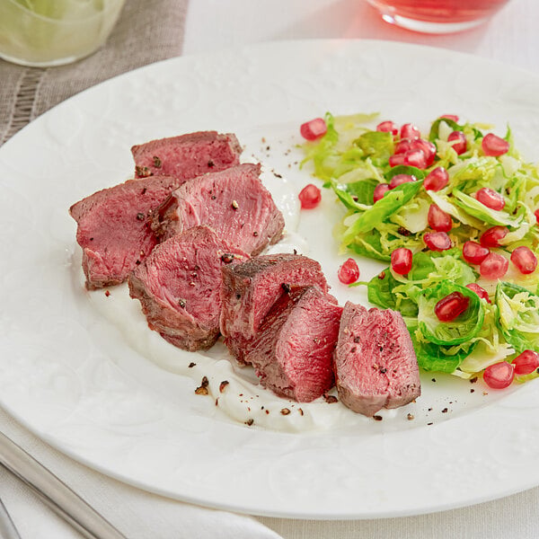Shaffer Venison Farms 4 oz. Boneless Venison Loin Steak - 40/Case